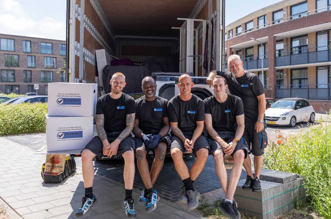 Het vaste verhuisteam van Excellent in Zoetermeer