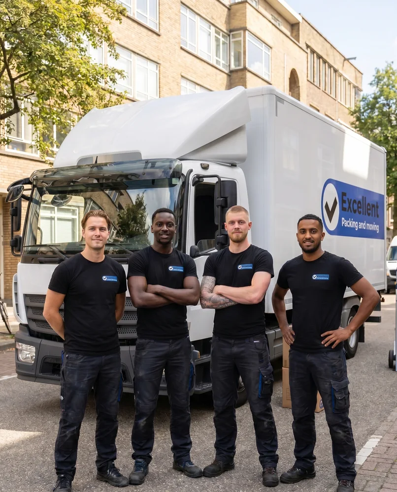 Verhuizers van Excellent geven hulp bij verhuizen